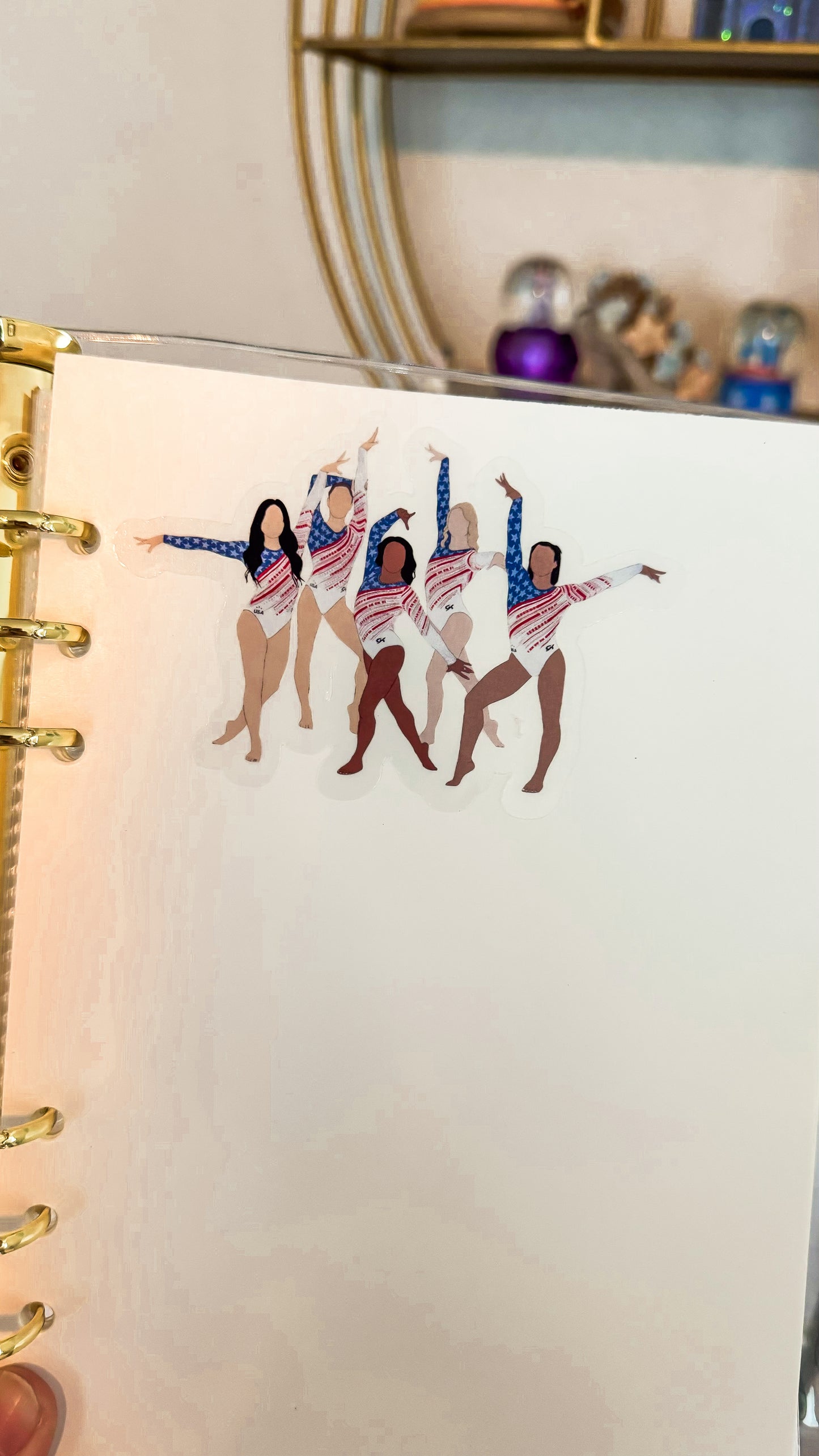 Golden Girls Team Transparent Sticker