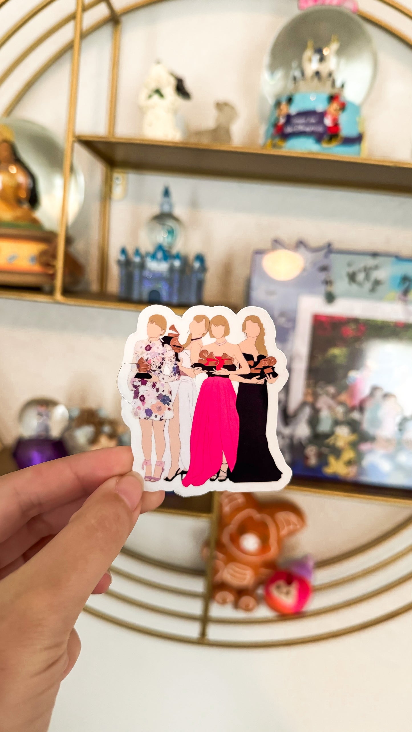 Pop Icon AOTY Transparent Sticker