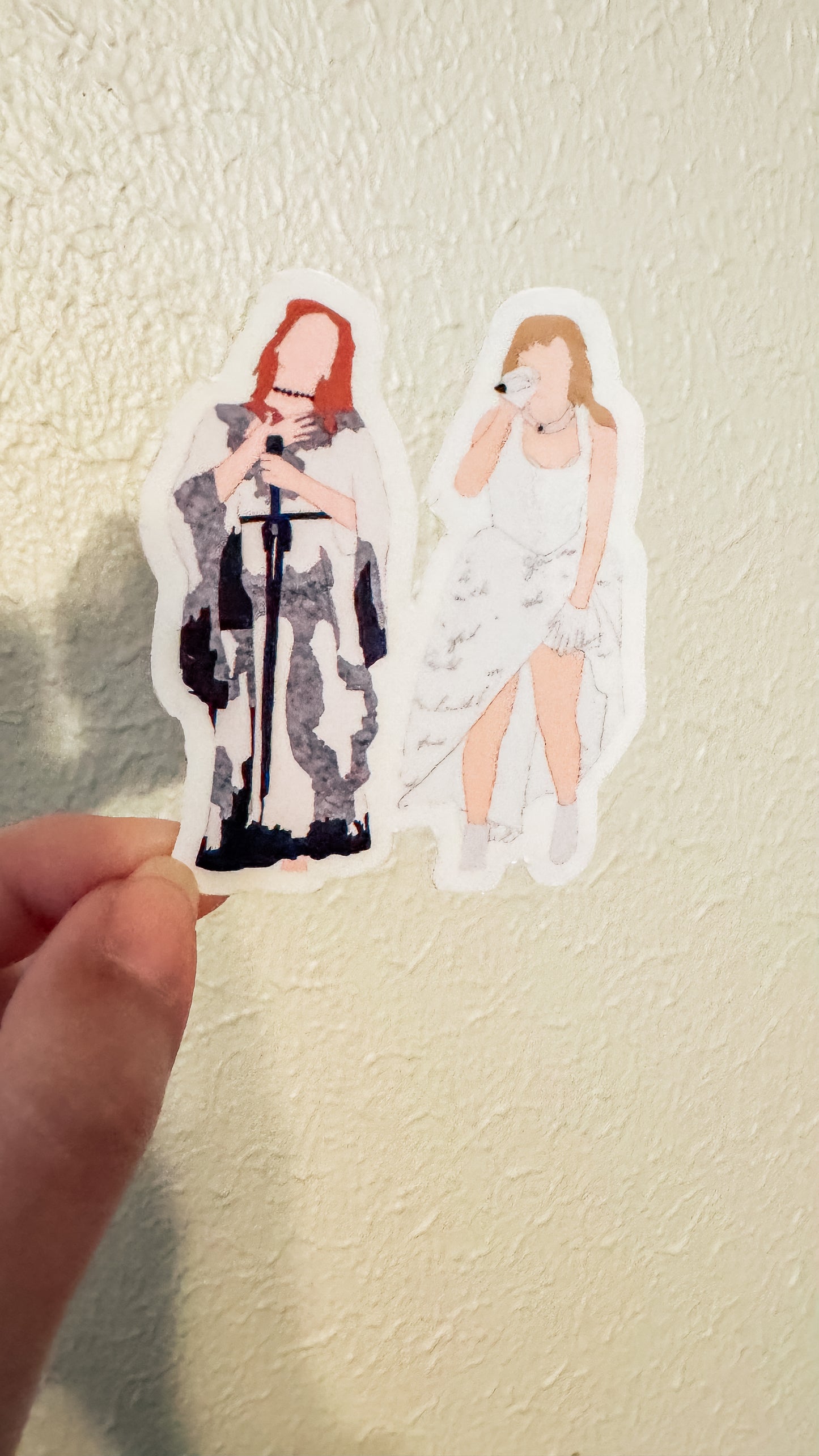 Florida Duo Eras Performance - Taylor & Florence Transparent Vinyl Water Resistant Sticker