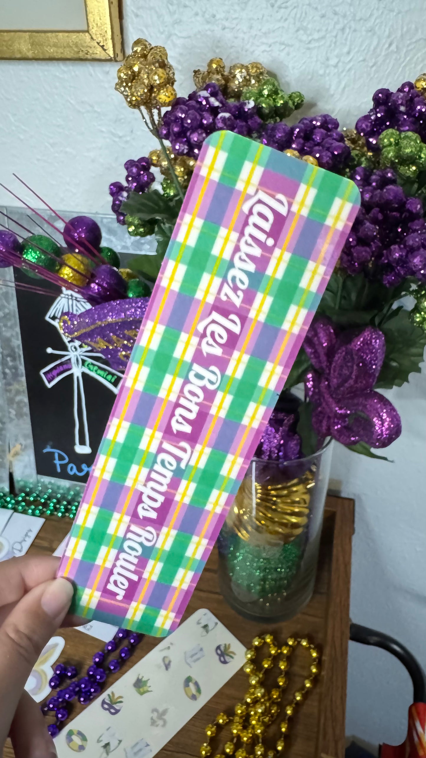 Laissez Bon Temps Bookmark