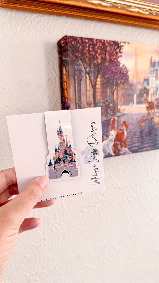 Paris Castle Magnetic Bookmark