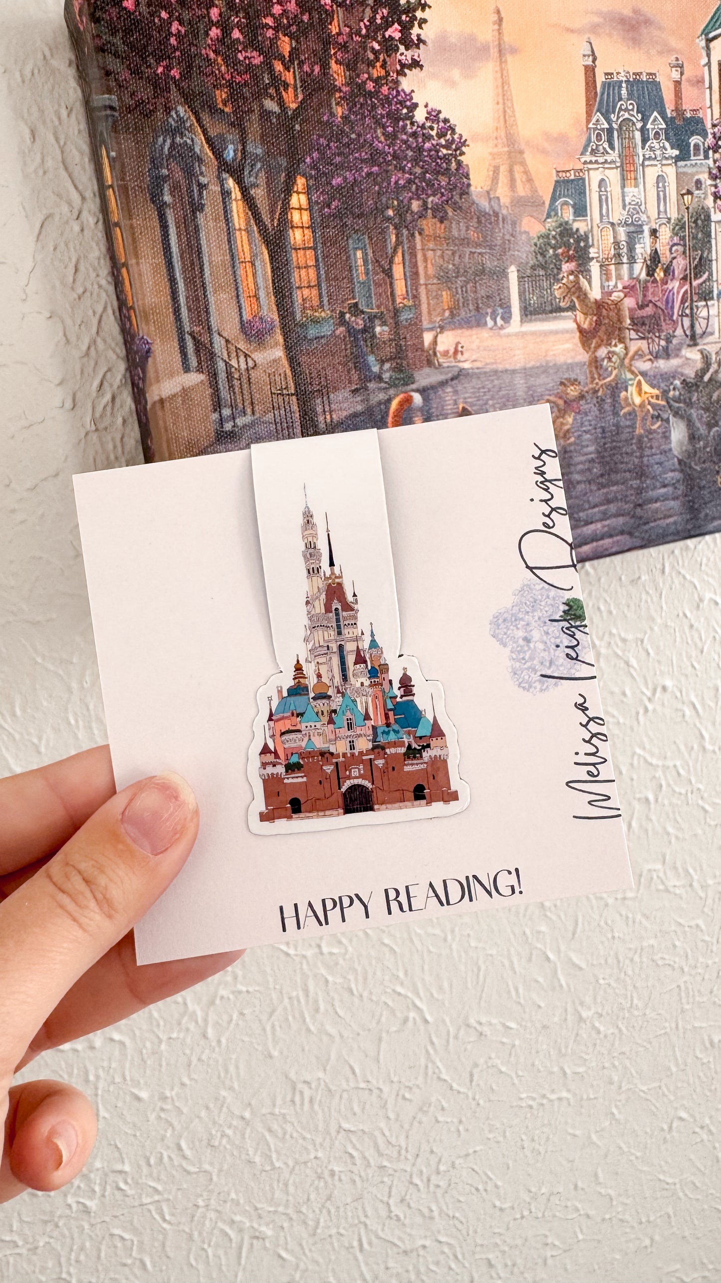 Hong Kong Castle Magnetic Bookmark