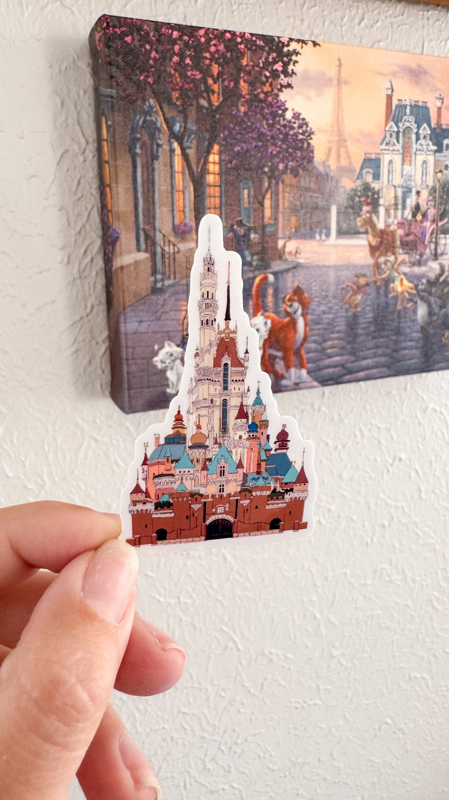 Hong Kong Castle Vinyl Sticker