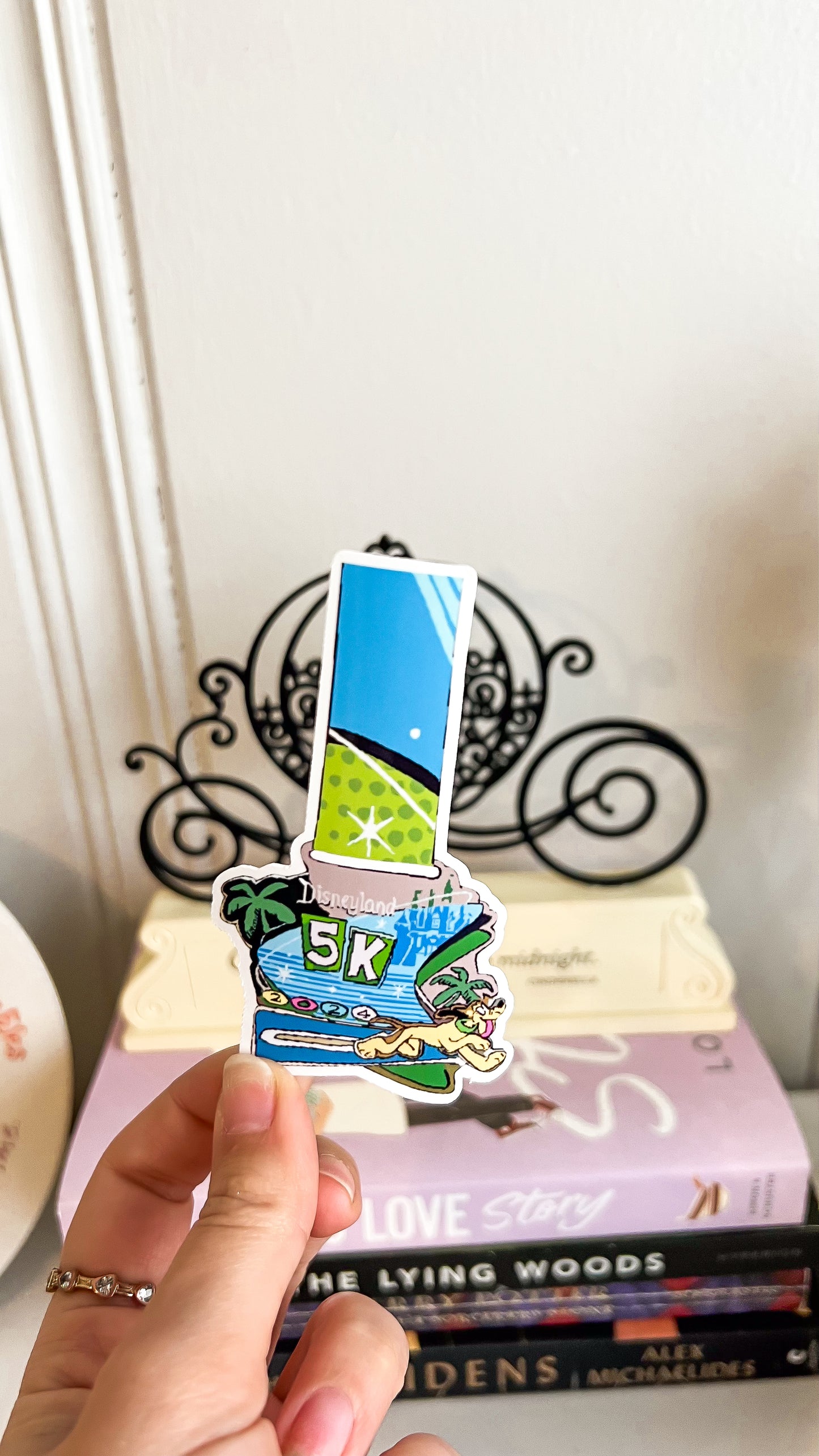 DLR 2024 Half Marathon Weekend Medal Stickers