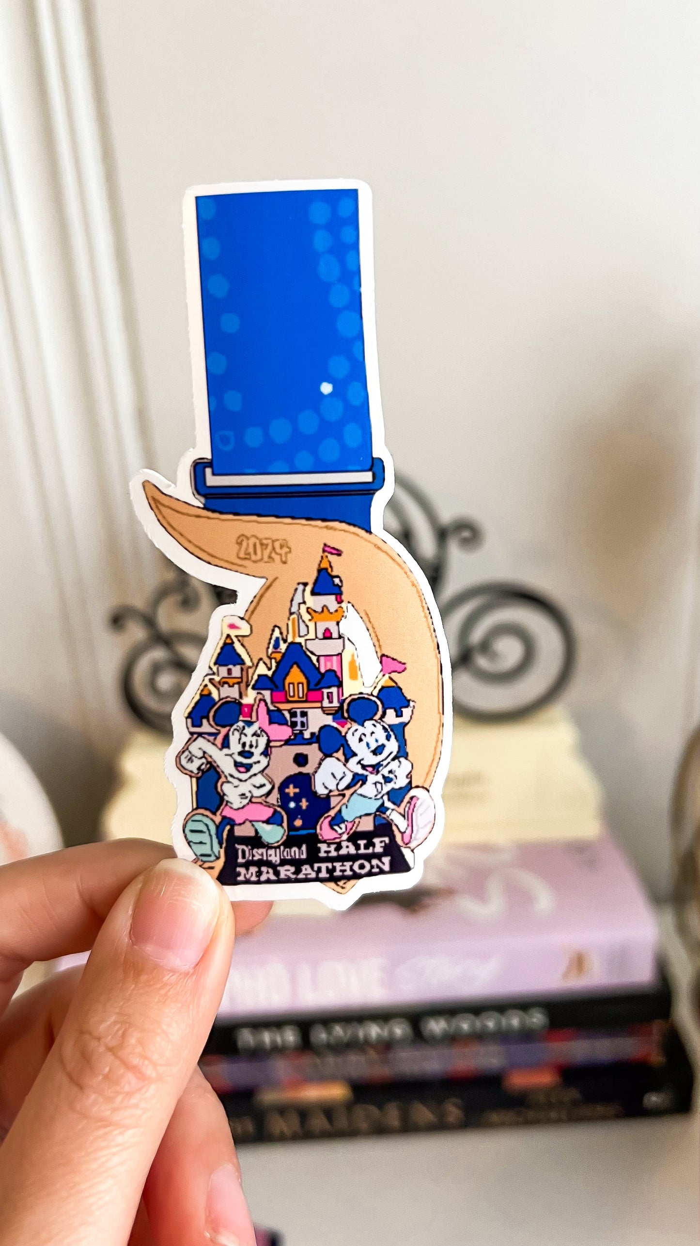 DLR 2024 Half Marathon Weekend Medal Stickers